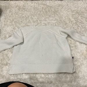 Knitted cropped sweater